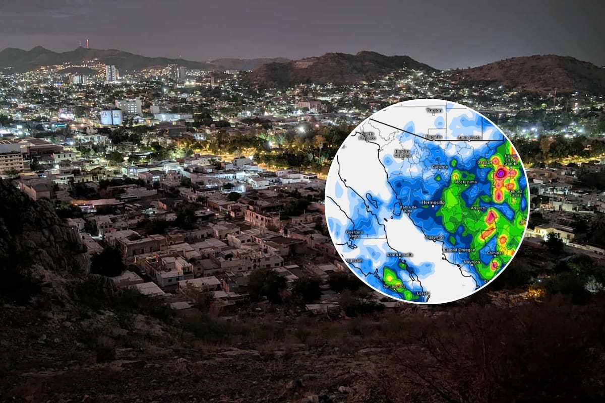 Se esperan tormentas eléctricas con lluvias y vientos fuertes en Sonora este domingo
