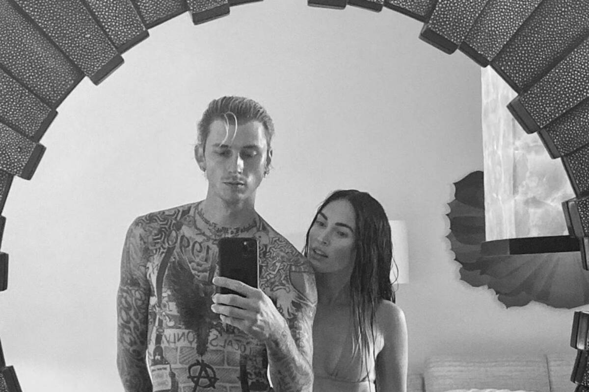 Machin Gun asegura que el romance va en serio con Megan Fox