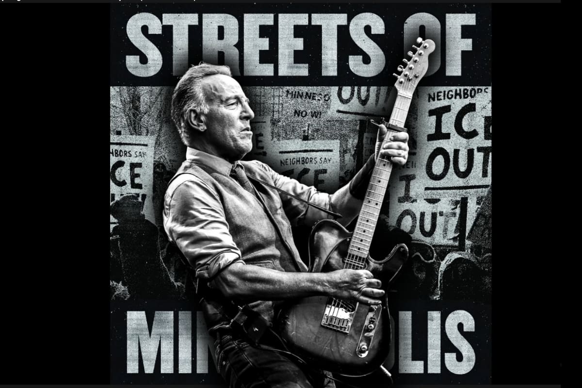 Bruce Springsteen estrena “Streets of Minneapolis”, canción protesta contra Trump y el ICE