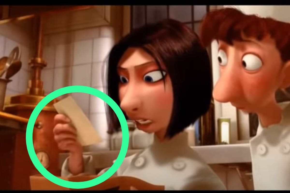 ¿Has notado este detalle en los personajes de Ratatouille?