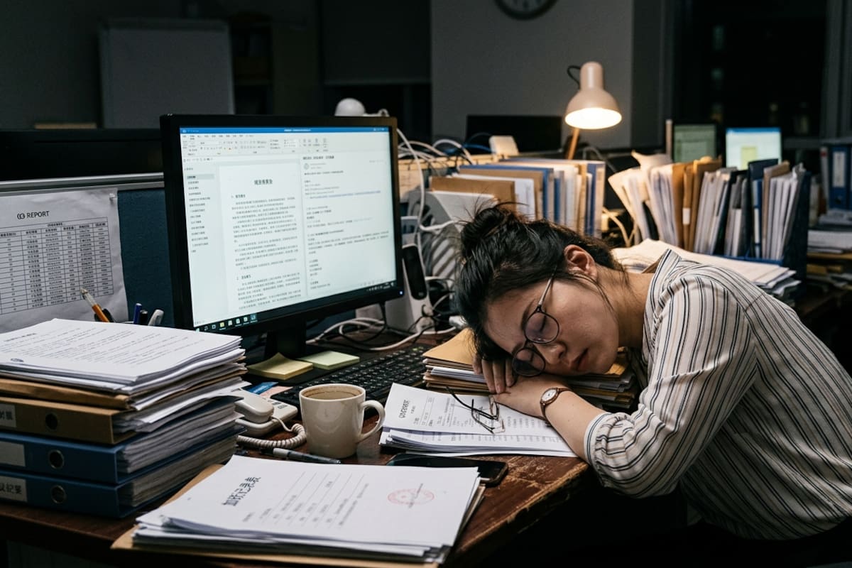 Una empresa china creó el “permiso por infelicidad” y permite a sus empleados tomar hasta 10 días libres y remunerados cuando no quieren trabajar, sin que sus jefes puedan negar la solicitud porque la autorización es automática