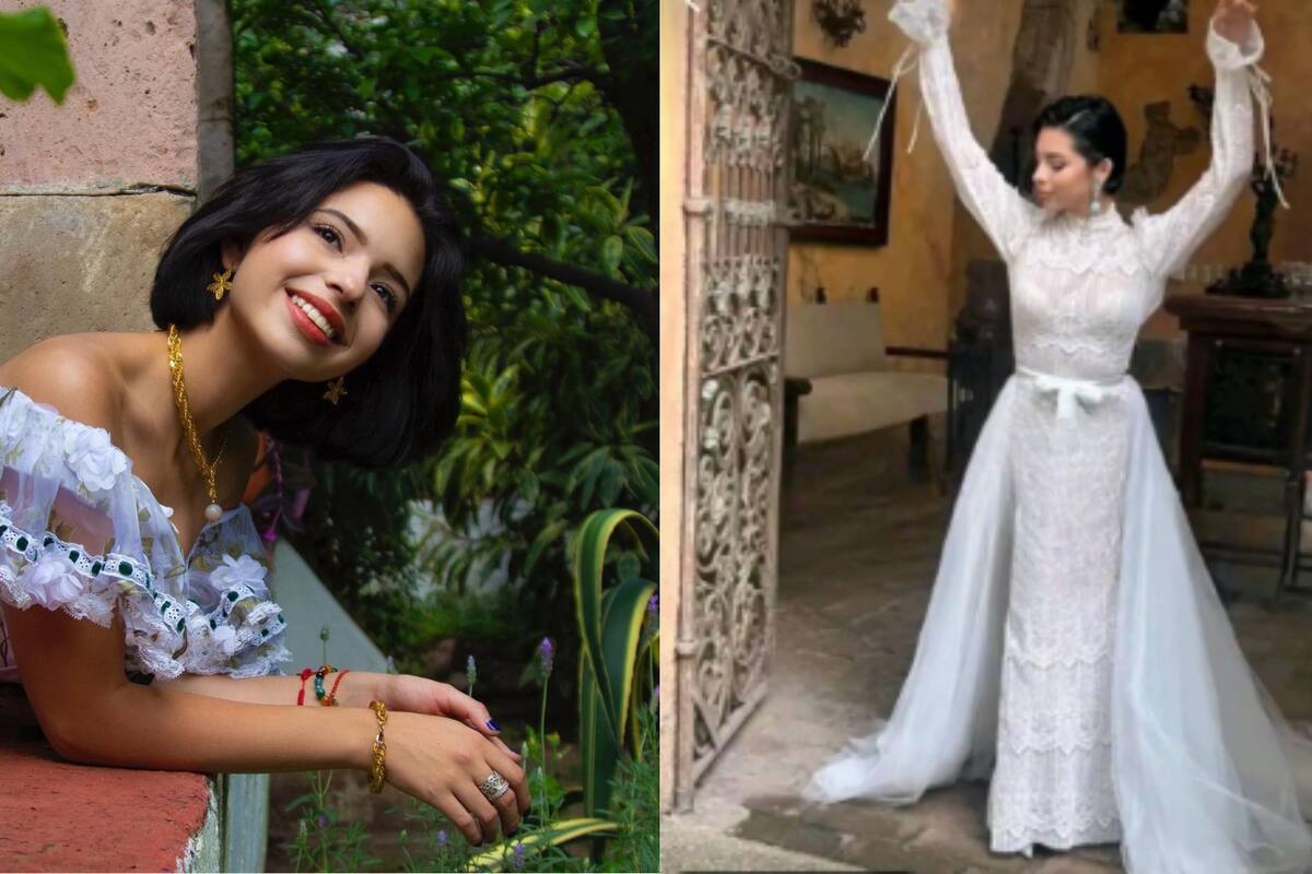 ¿El vestido de novia de Ángela Aguilar se inspiró en su abuela, Flor Silvestre?