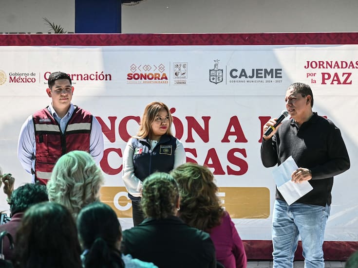 Feria de la Paz acerca programas y trámites a Pueblo Yaqui