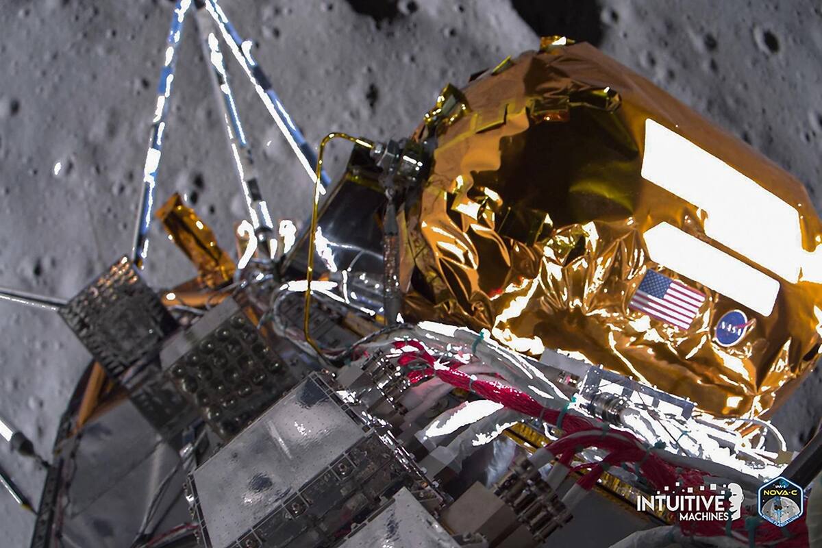 Módulo Odiseo finaliza  con éxito su misión lunar y será “despertado” en unas semanas