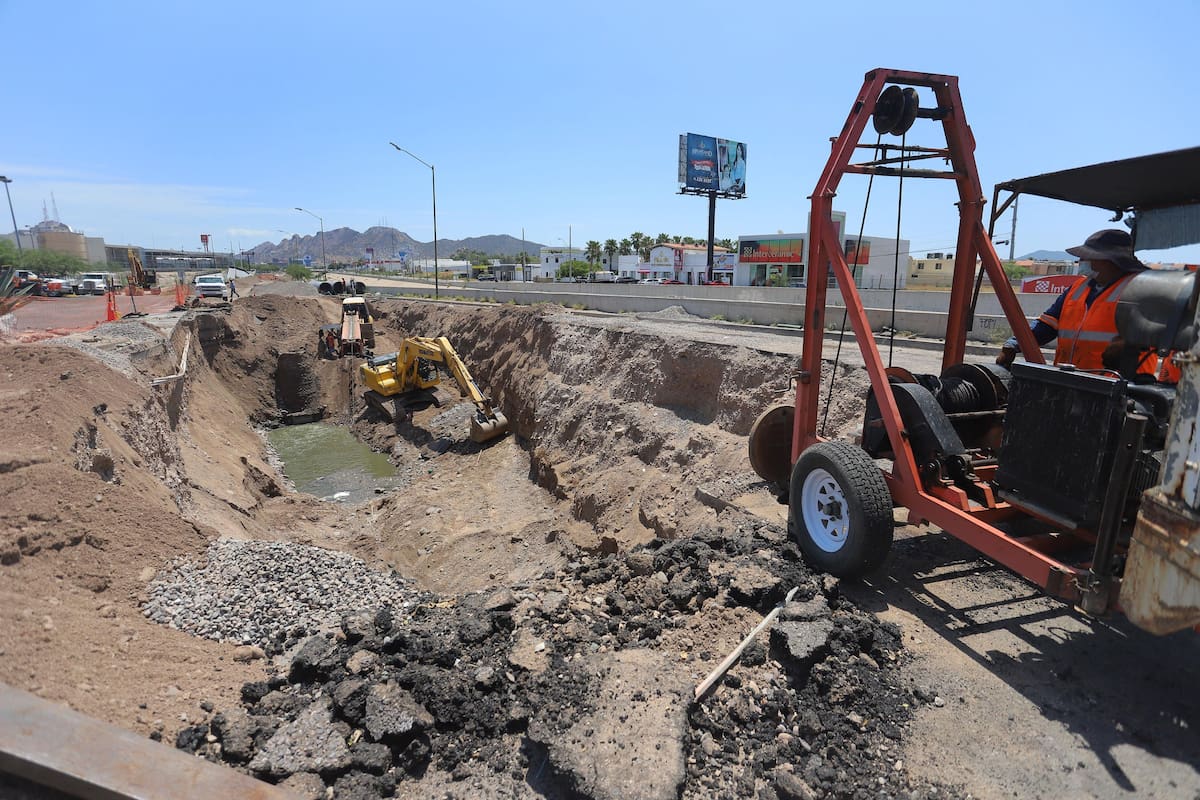 Obra en Paseo del Río y Olivares terminará a finales de mes