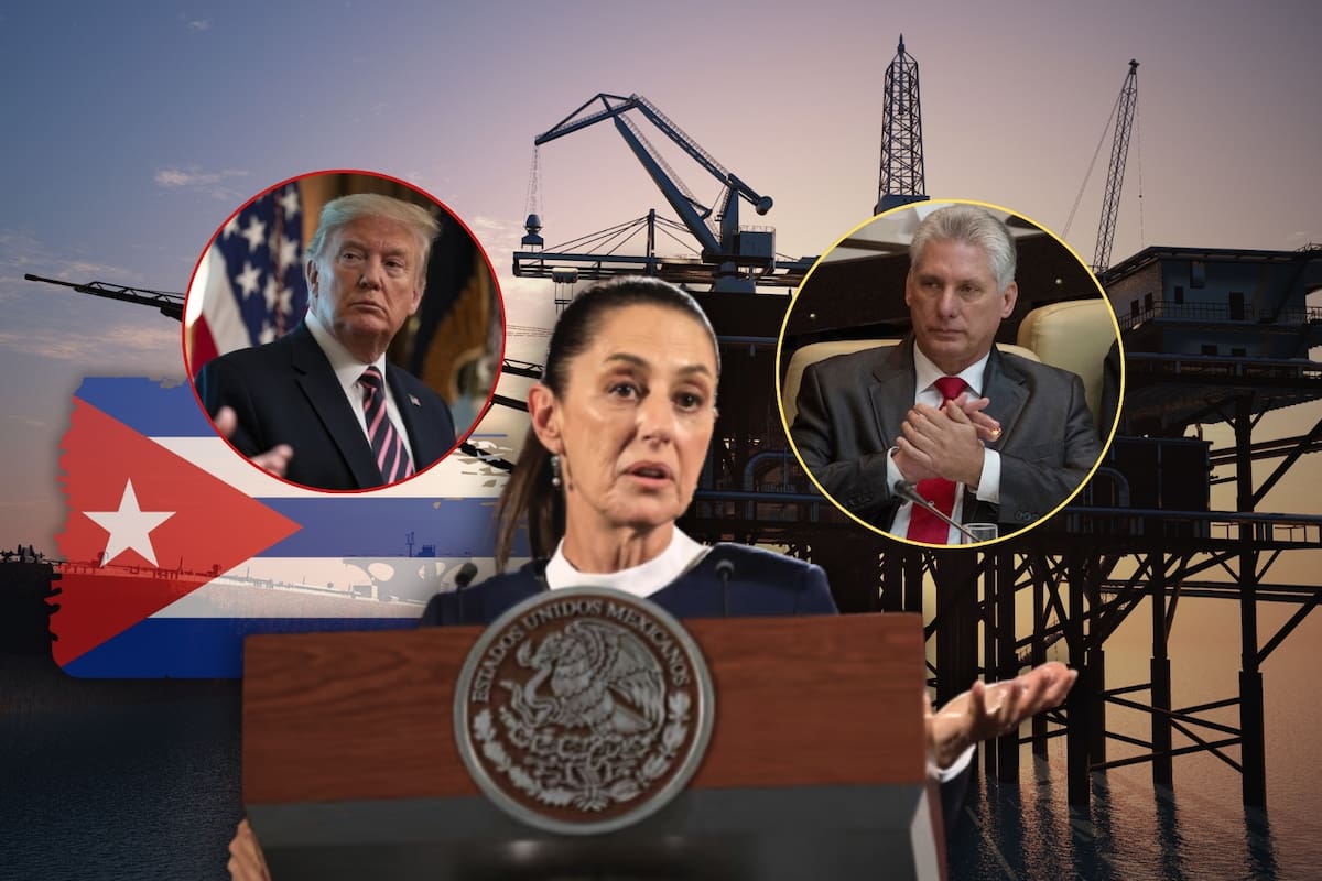 Tras amenaza de Trump por envíos de petróleo a Cuba, Sheinbaum buscará seguir ayudando a la isla caribeña pero “sin riesgos”