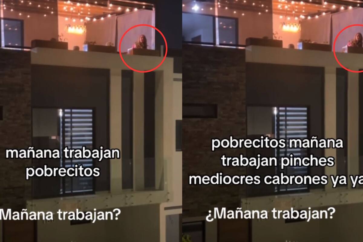 VIDEO: Mujer se burla de sus vecinos porque tienen trabajar temprano