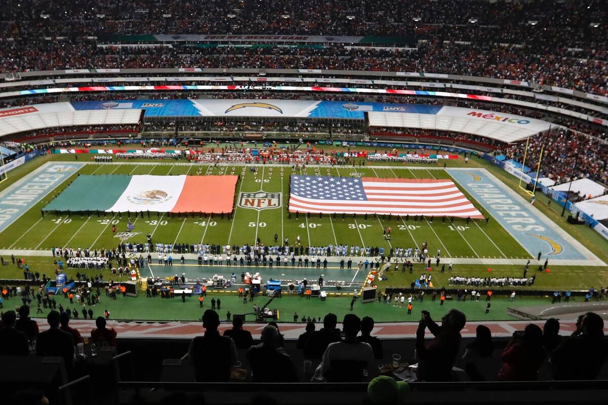 Está en plan traer partidos de NFL a México este año, según comisionado