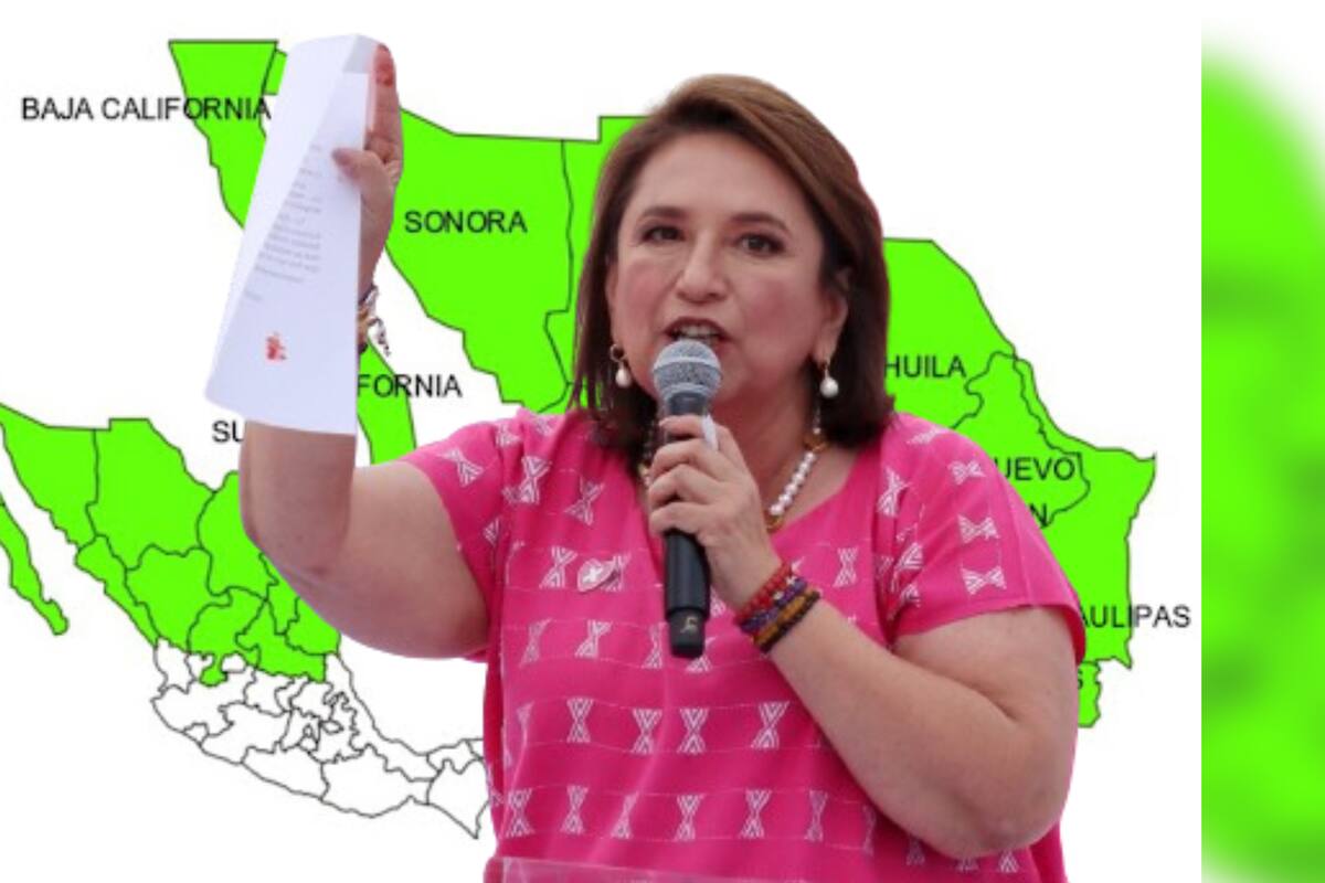 Xóchitl se compromete a que el Norte del País vuelva a ser parte de México