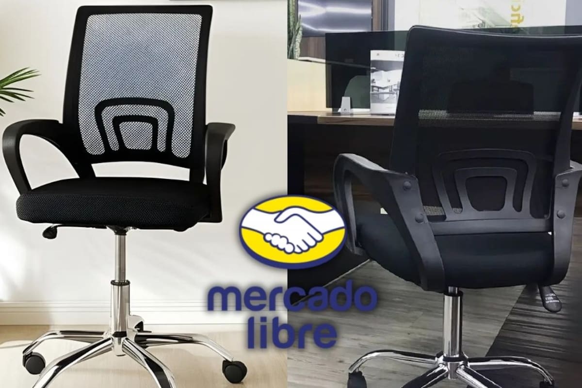 Equipamiento para oficina: La silla ergonómica más vendida en Mercado Libre baja de precio a 678 pesos con envío gratis