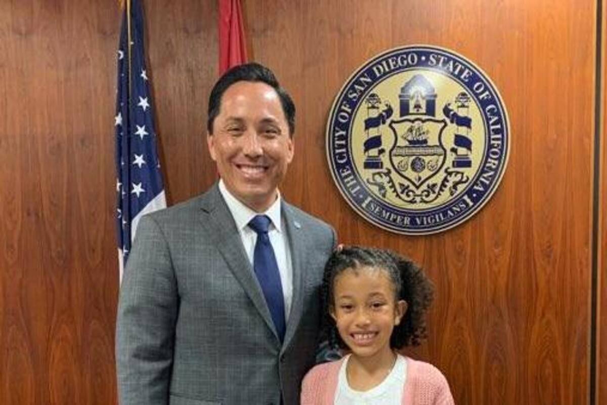 Niña de 7 años es alcaldesa por un día en San Diego