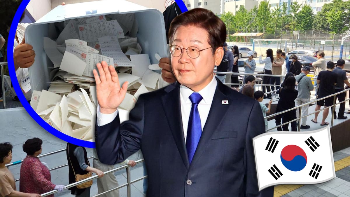 A seis meses del intento de golpe, Corea del Sur vuelve a las urnas y da la victoria a Lee Jae-myung. FOTO: Especial