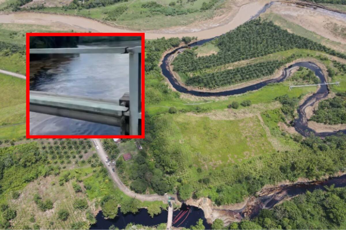 VIDEO | Derrame de petróleo en Ecuador deja a Esmeraldas en emergencia