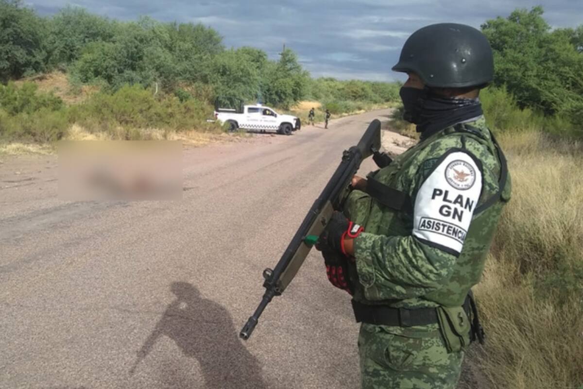 Narco en México: Enfrentamiento en Caborca deja 2 muertos y 4 heridos, dos de la Guardia Nacional