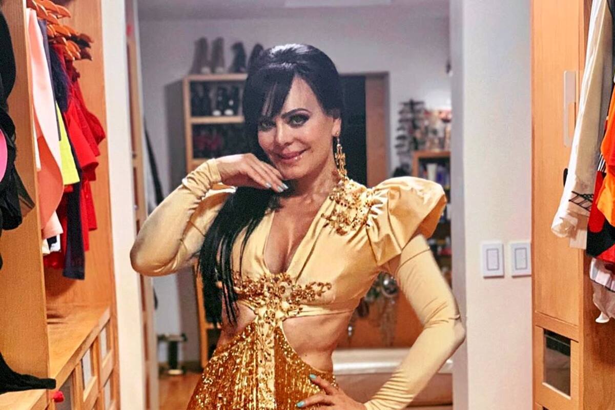 Maribel Guardia se ejercita en sensual traje pegadito