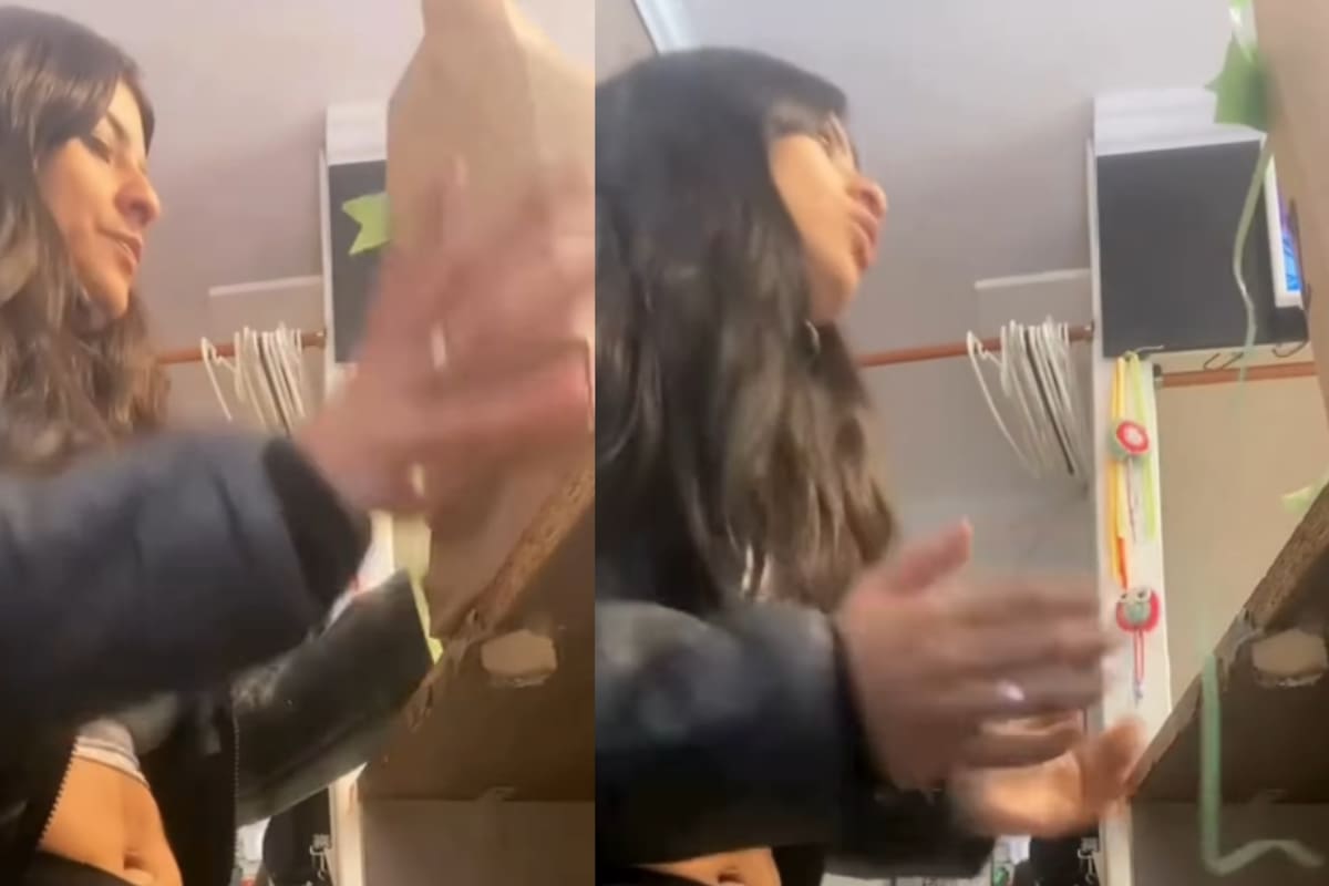 Descubre que su esposo compró el mismo regalo para ella y su amante… y arremete contra la vendedora: “¿Te parece tener ética, tener moral?”