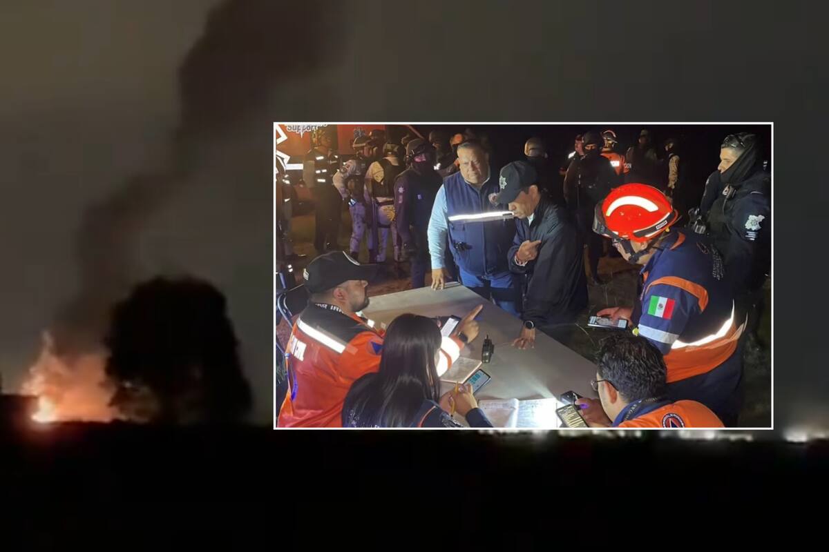 Se registraron fuertes explosiones de polvorín en zonas donde se fabrica pirotecnia en Irapuato