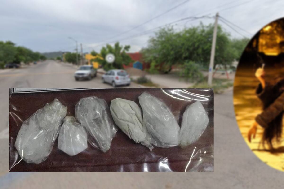 Capturan a mujer con “crystal” en la colonia Villas del Sur, en Hermosillo