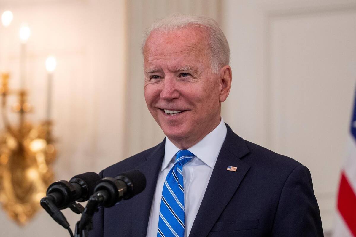 Joe Biden niega que haya riesgo de una "inflación desenfrenada" en Estados Unidos