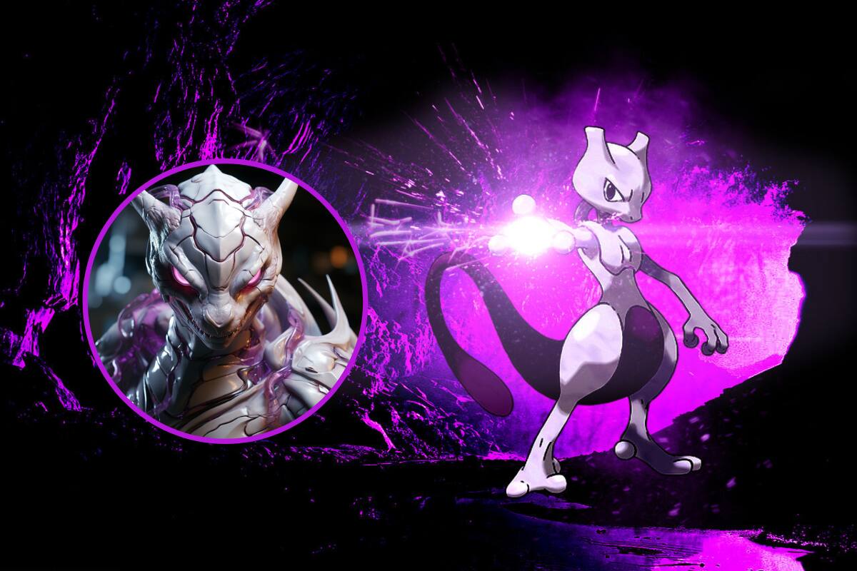 Mewtwo de Pokémon sería aterrador si llegara al planeta Tierra según la IA