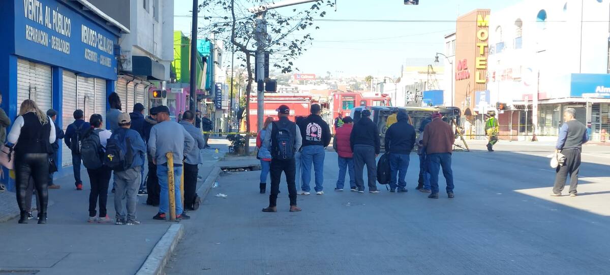 Los hechos se registraron a las 07:30 horas de este domingo sobre la calle Segunda.