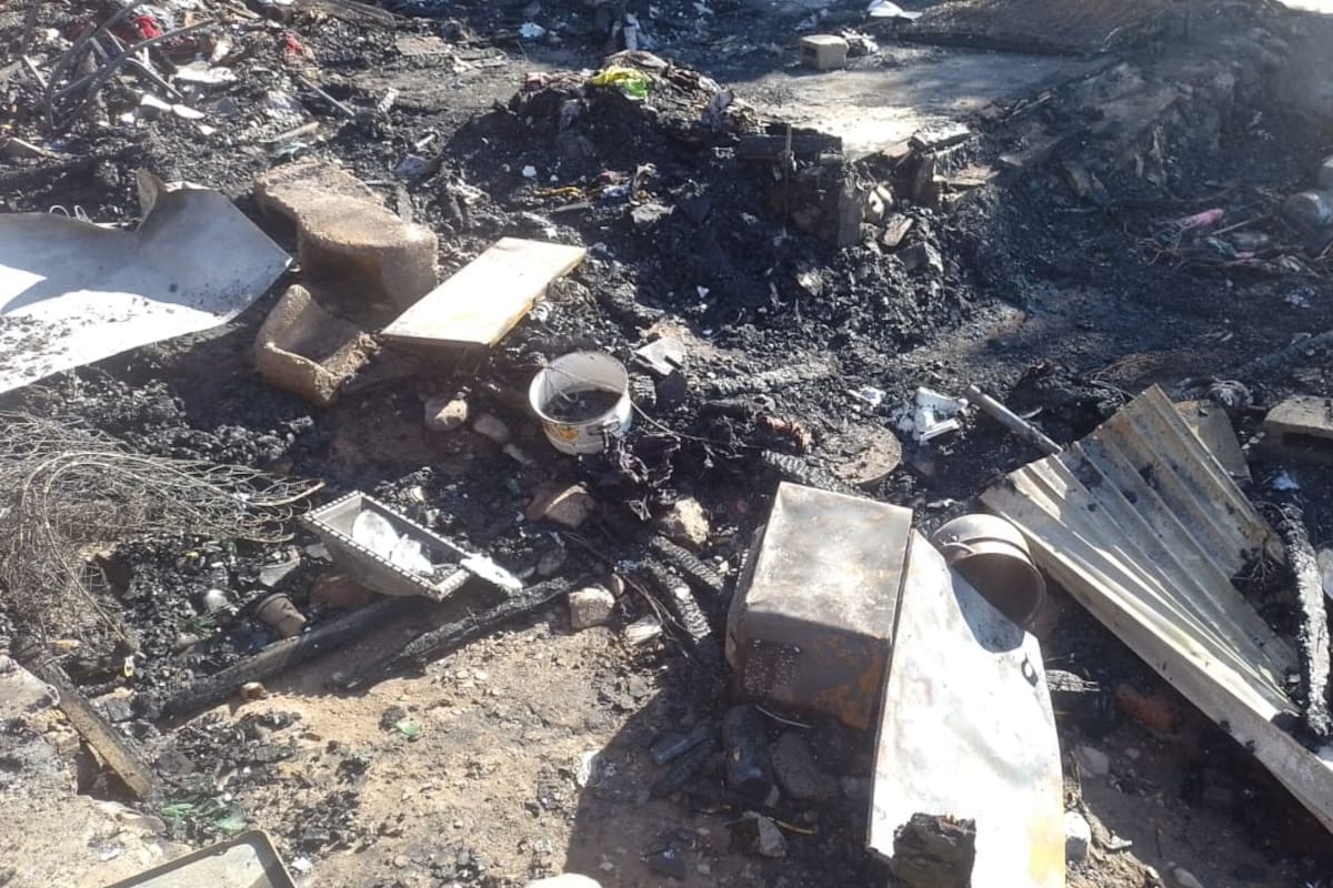 Incendio arrasa vivienda en Altiplano durante Navidad y deja a familia sin hogar