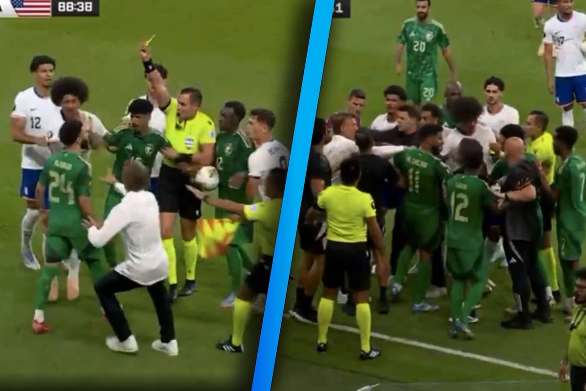 Pleito entre árabes y estadounidenses en la Copa Oro; el ‘Gato’ Ortiz puso orden