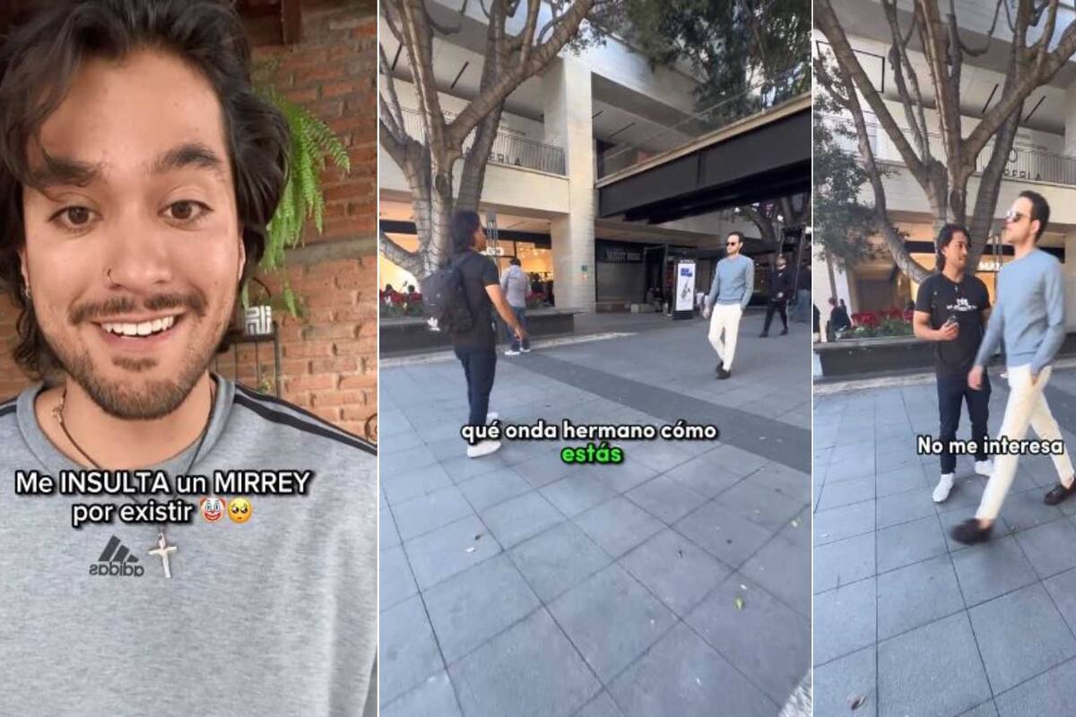VIDEO: Mirrey insulta y amenaza a joven tiktoker en la calle: “no sabes quien soy”