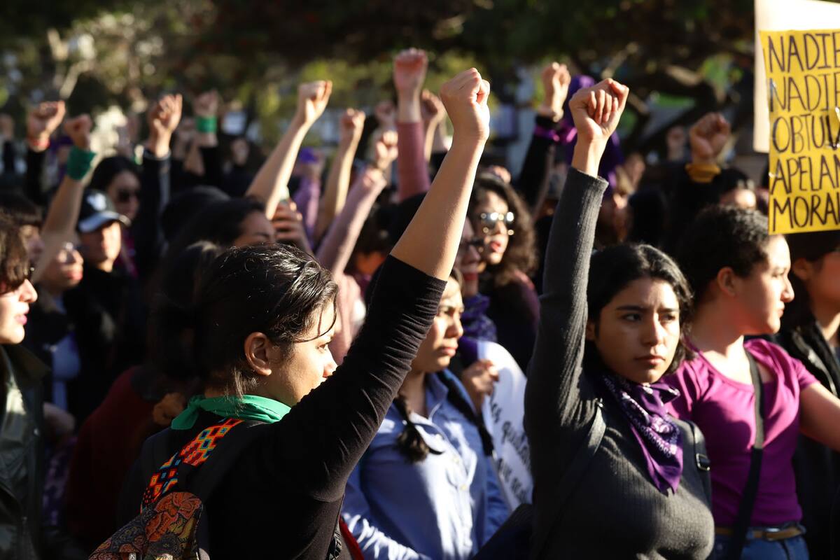 Colectivos feministas convocan a manifestarse en marcha 8M en Tijuana