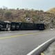 Reabren carretera Ímuris–Cananea tras volcadura de cisterna
