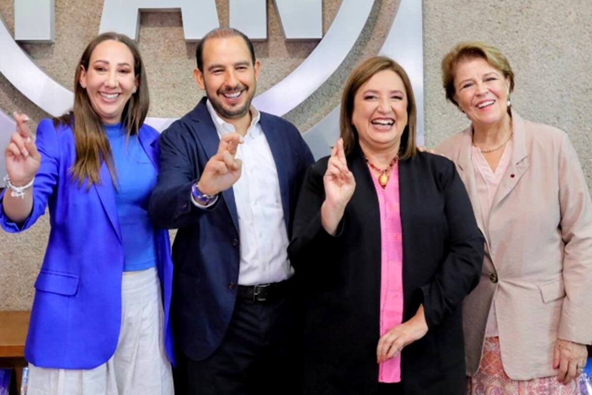 Marko Cortés y Xóchitl Gálvez se reconcilian para “fortalecer la oposición”