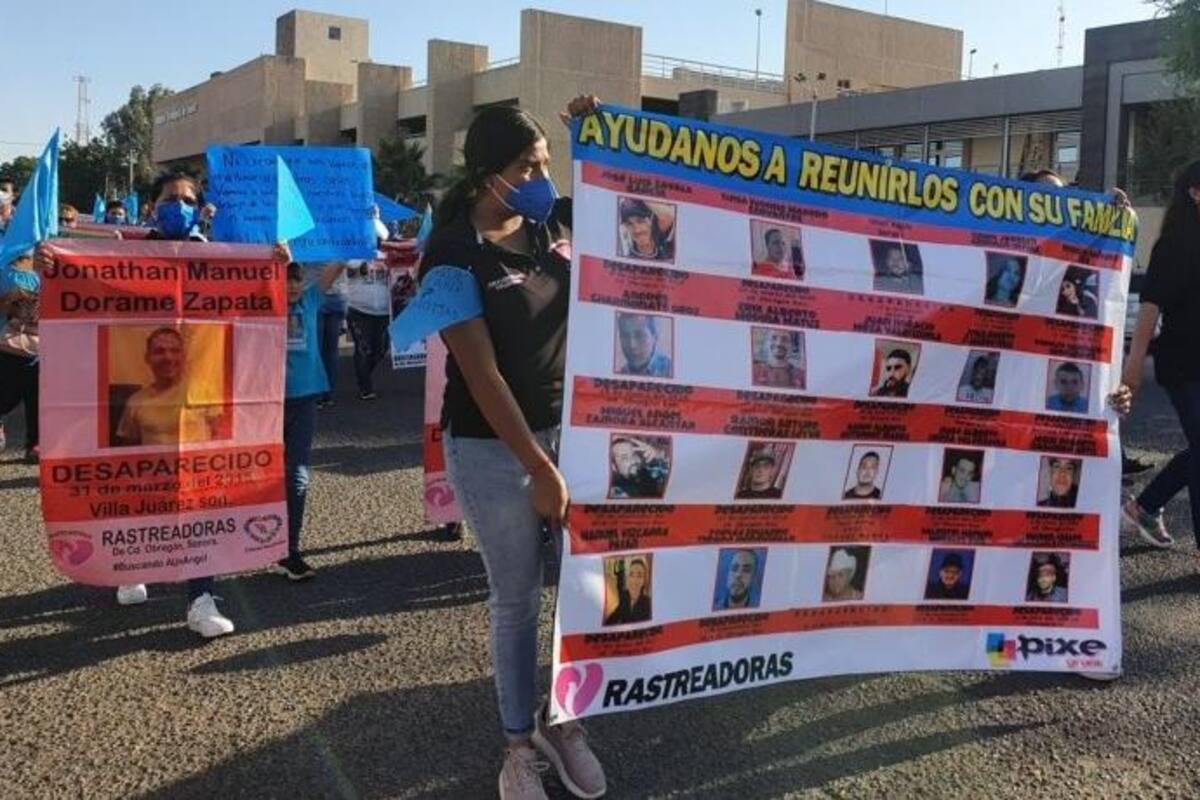 Marcharán por hombres desaparecidos en Ciudad Obregón