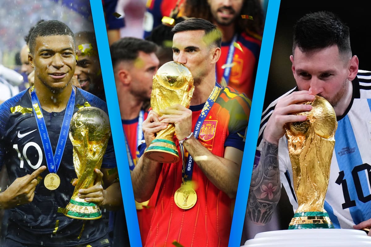Así quedó la tabla histórica de campeones del Mundial después de la final de 2026