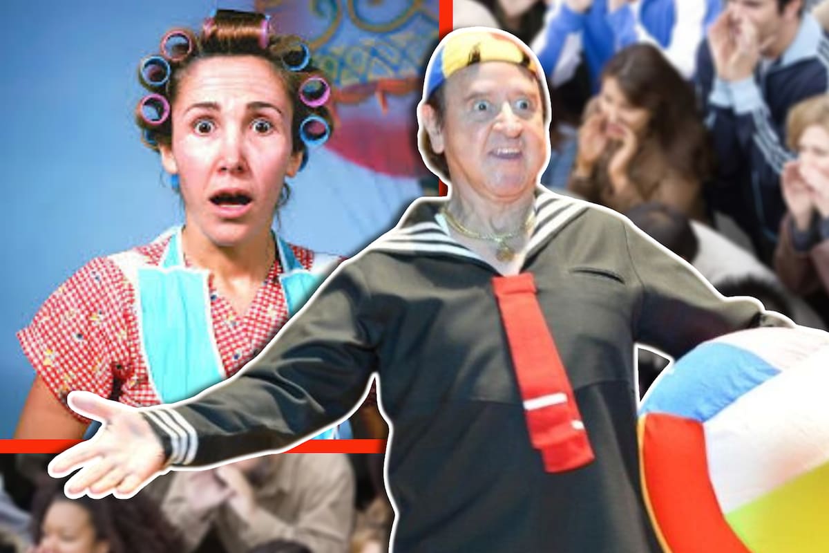 Carlos Villagrán lidera abucheos contra Florinda Meza durante su circo; “que le llegue a las orejas a la vieja roñosa”