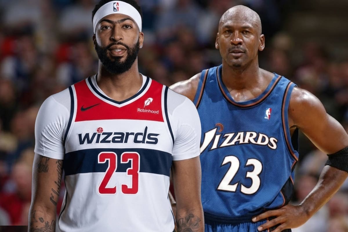 Anthony Davis llega a los Wizards, pide el número de Michael Jordan, pero no podrá debutar y se perderá el resto de la temporada por lesión
