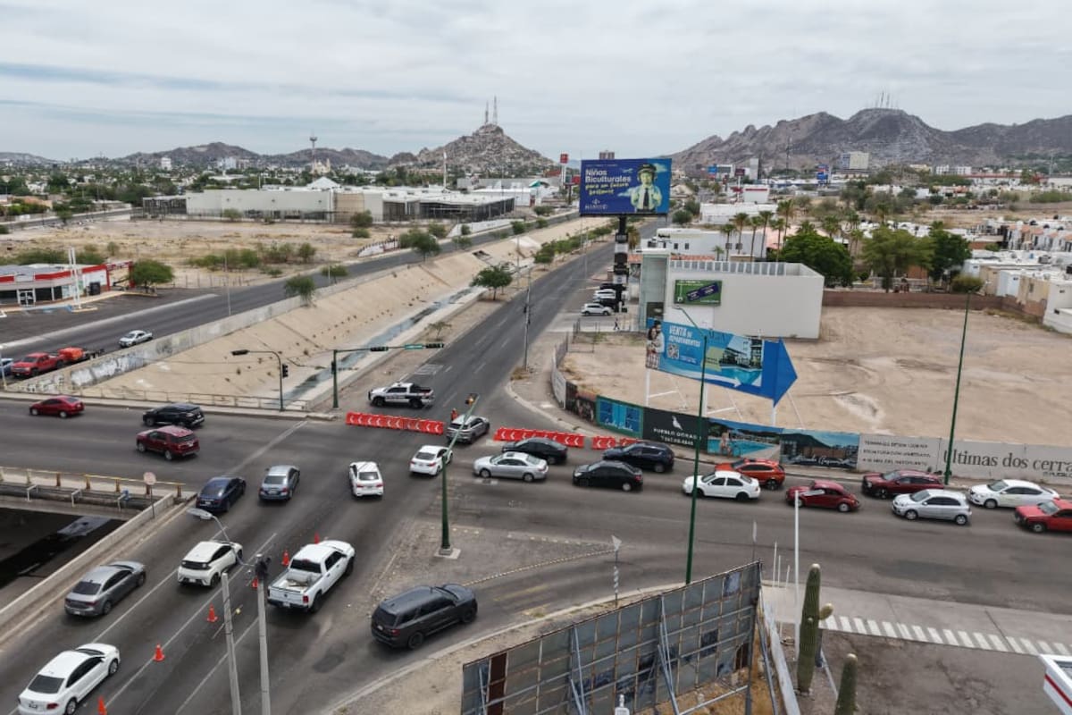Cierran Paseo Río Sonora por fuga de drenaje: trabajos durarán 25 días y así cambiará la circulación con rutas alternas en Hermosillo