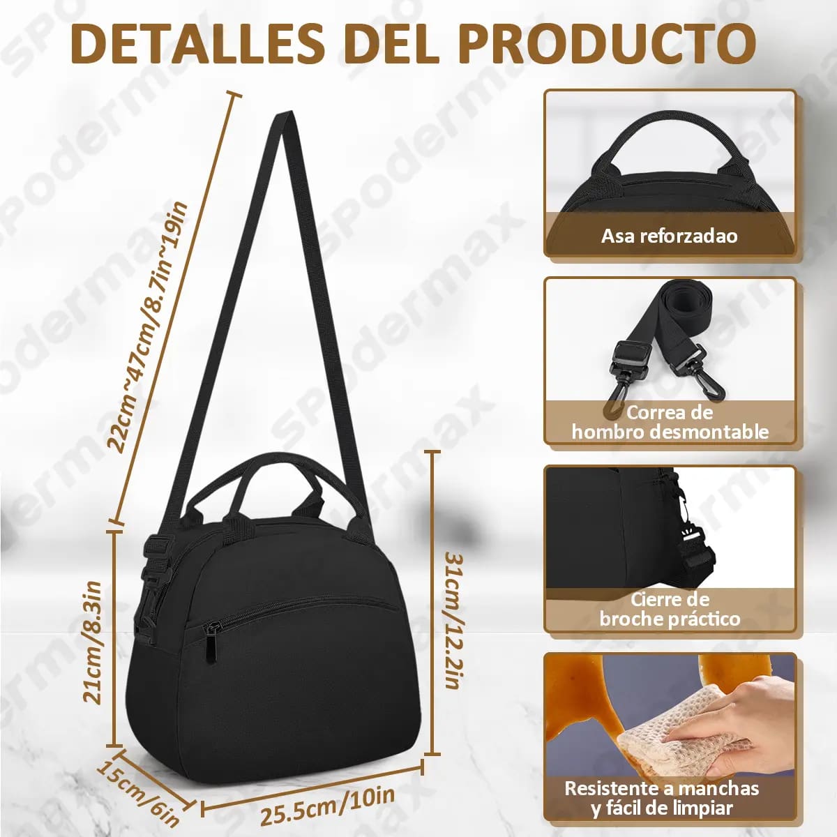 Lonchera térmica portátil de 9.5 litros de capacidad | Mercado Libre