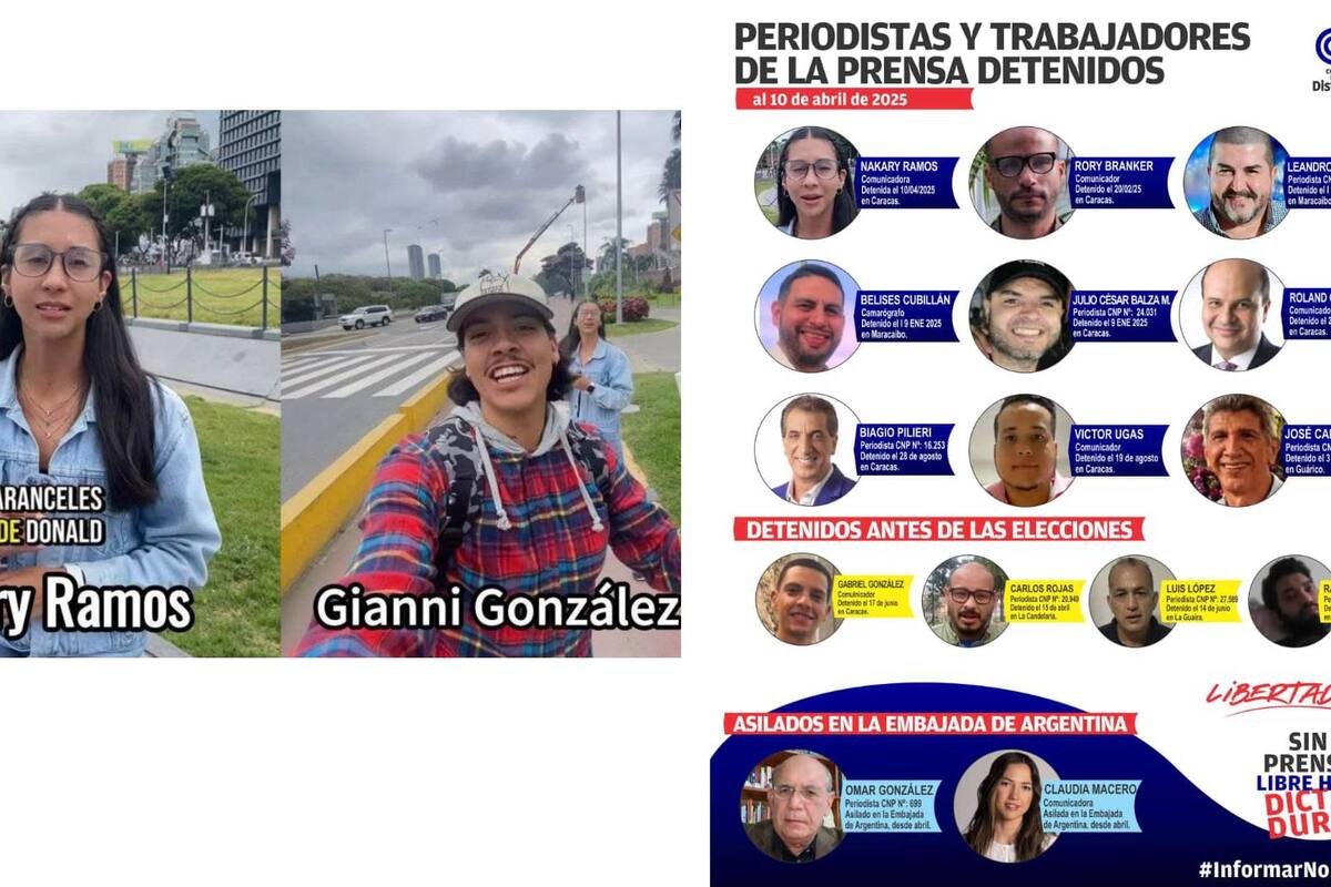 Encarcelan a periodista venezolana y a su esposo por         “instigación al odio y publicación de noticia falsa” sobre robos; ya van 15 detenidos entre periodistas y reporteros gráficos