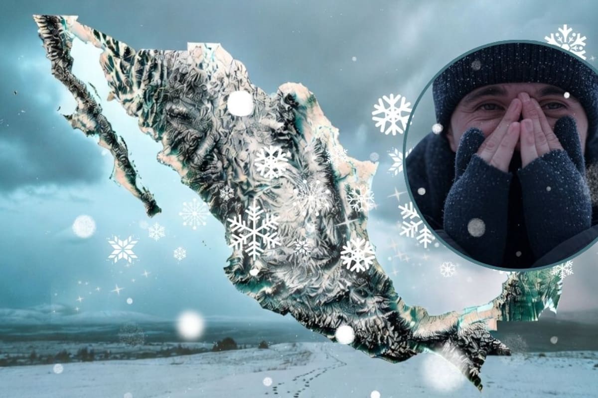 Tormenta invernal y frente frío 16: así se moverán este lunes y martes los sistemas que dejarán bajas temperaturas, vientos fuertes y lluvias en gran parte de México