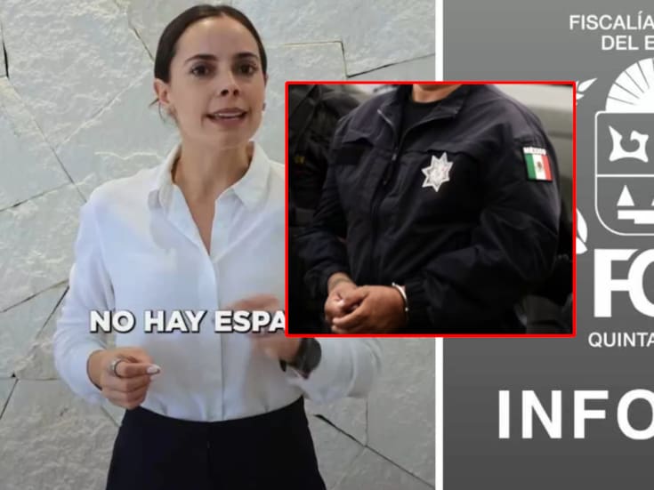 Mientras no trabajaba, un policía de Cancún fue detenido por robo y la alcaldesa ordenó su baja inmediata de la corporación