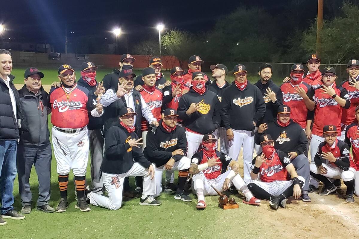 Exploraciones Mineras: ¡Tricampeón! en Liga de Beisbol Interbarrial