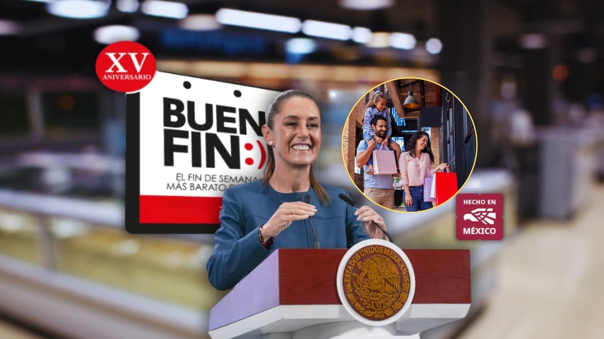 Claudia Sheinbaum y empresas privadas cambiaron la fecha de El Buen Fin 2025 para que coincida con el megapuente y más comercios se sumaron al evento: Lista de tiendas participantes