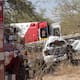 Mueren dos personas en accidente automovilístico en el ejido Molino de Camou