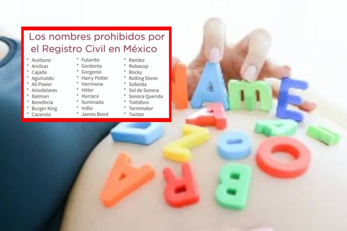 Desmienten lista de nombres "prohibidos" en CDMX, pero piden a los padres “evitarlos”; Registro Civil