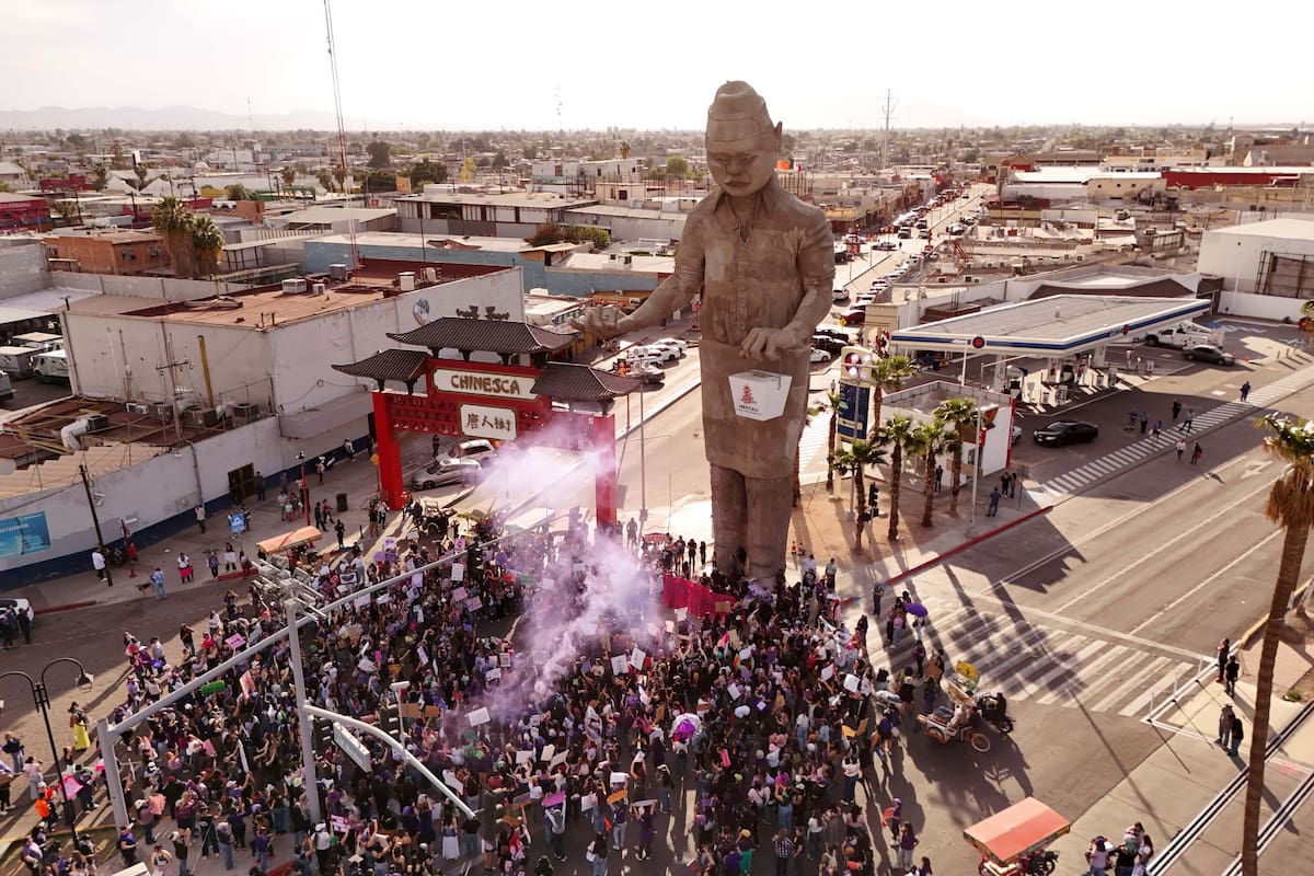 Entre fiesta, protesta y tragedia: las imágenes que marcaron la semana en Mexicali