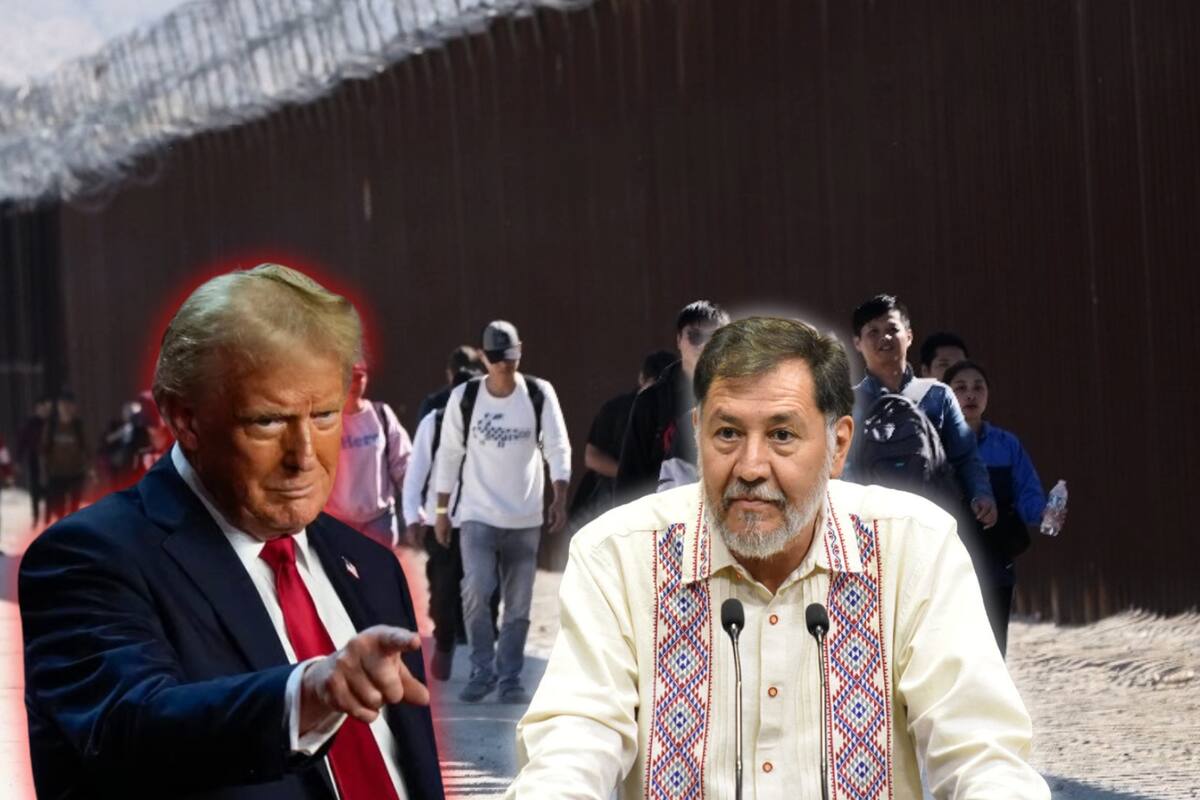 Noroña describe políticas de Trump como excesivas y ofensivas a la soberanía de México