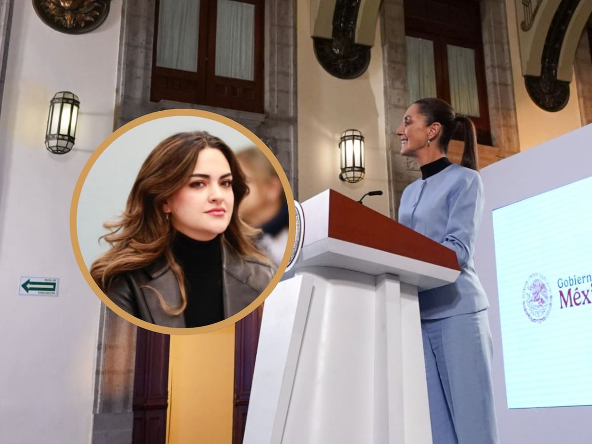 Sheinbaum habla sobre el caso de Andrea Chávez, quien denunció a monero por insertar su rostro en una fotografía explícita. | Crédito: Presidencia/IG @andreachaveztre