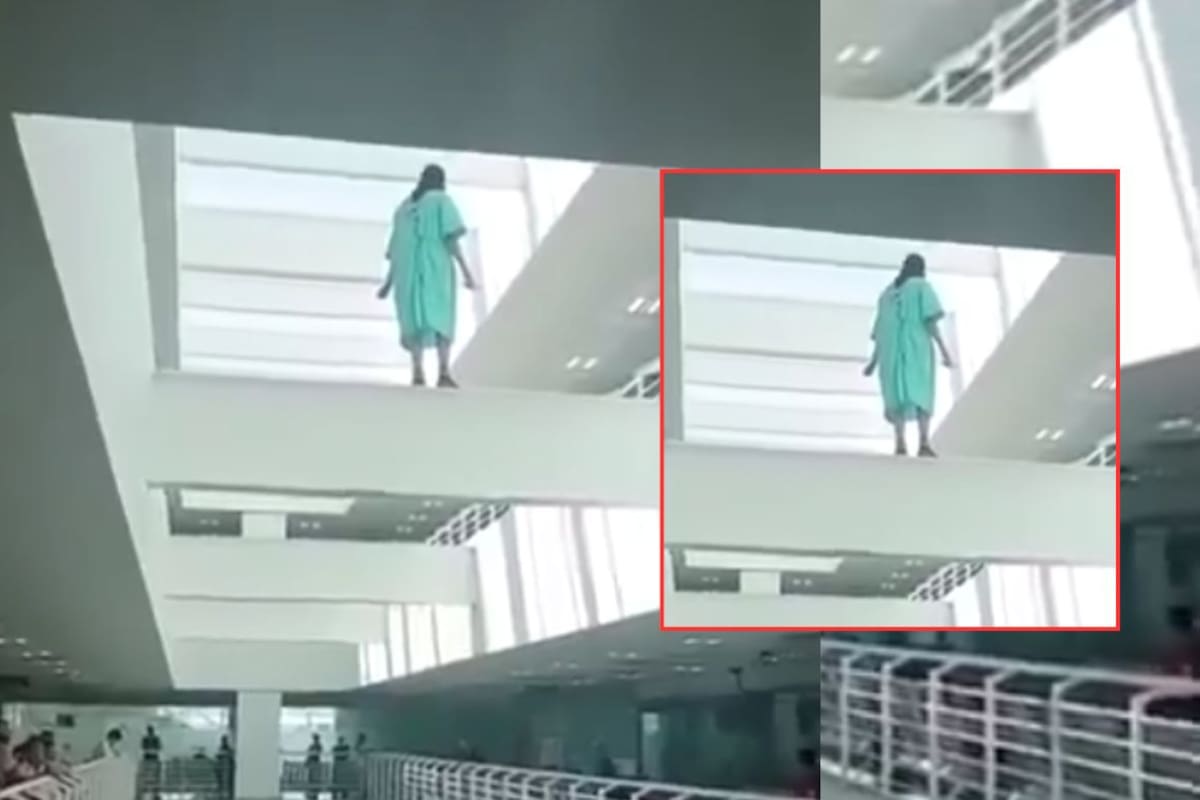 Ingresó al IMSS por una crisis emocional, salió sin ser vista del área de urgencias y minutos después fue localizada en una viga del tercer piso del hospital en León, donde intentó arrojarse