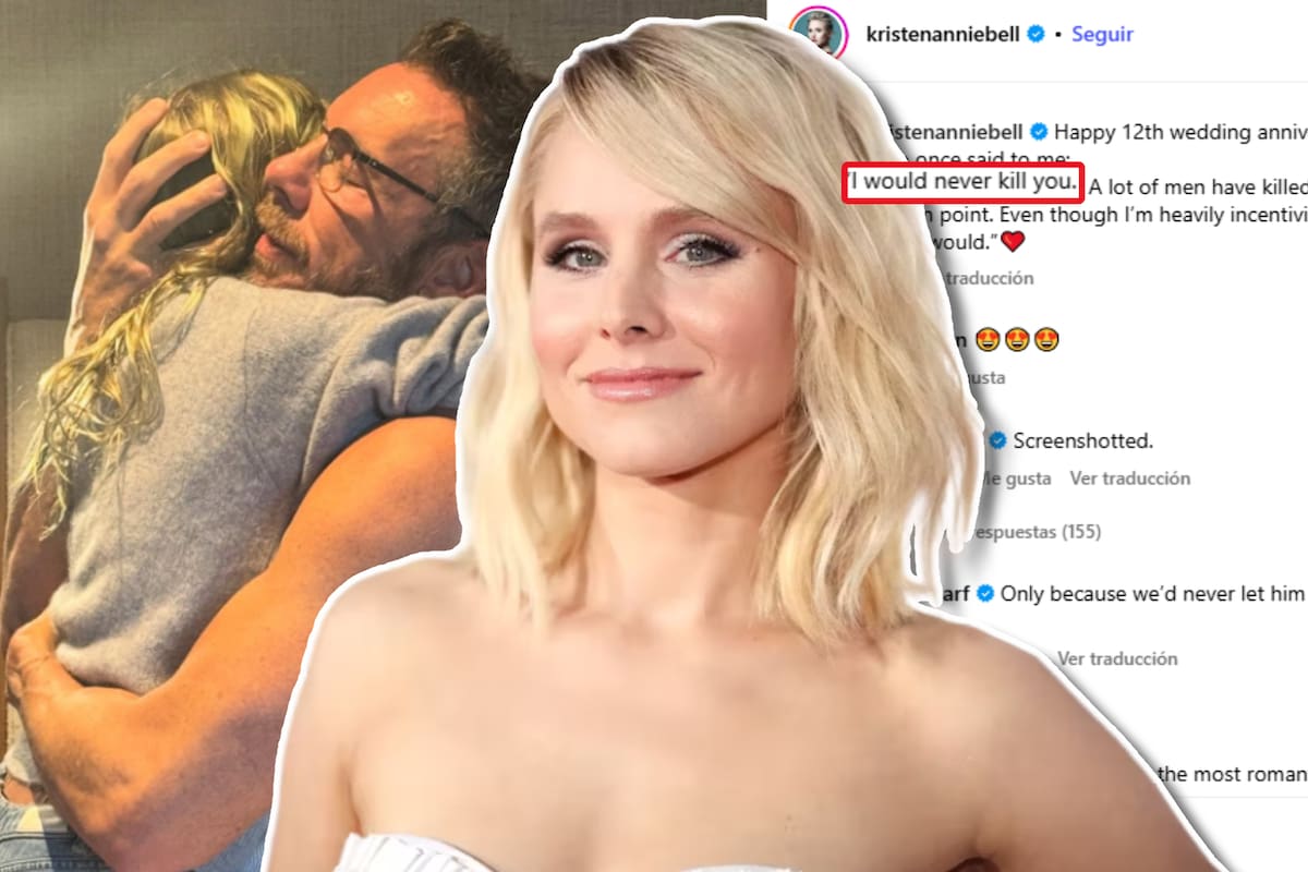 Seguidores de Kristen Bell acusan a la actriz de “minimizar la violencia doméstica” tras polémico mensaje de aniversario para su esposo; “nunca te mataría”