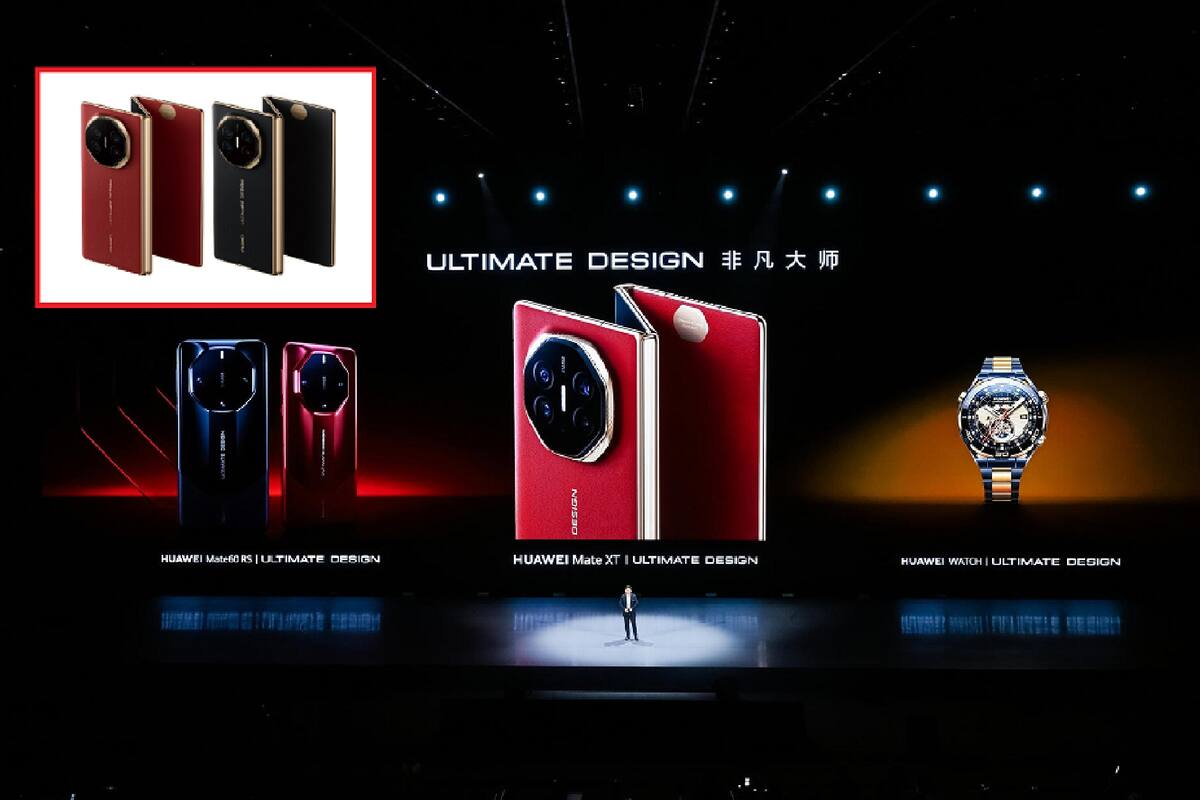 Huawei Mate XT, el primer móvil con triple pantalla plegable